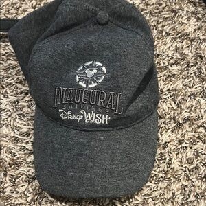 Disney Wish Inaugural Sailing Charcoal Hat